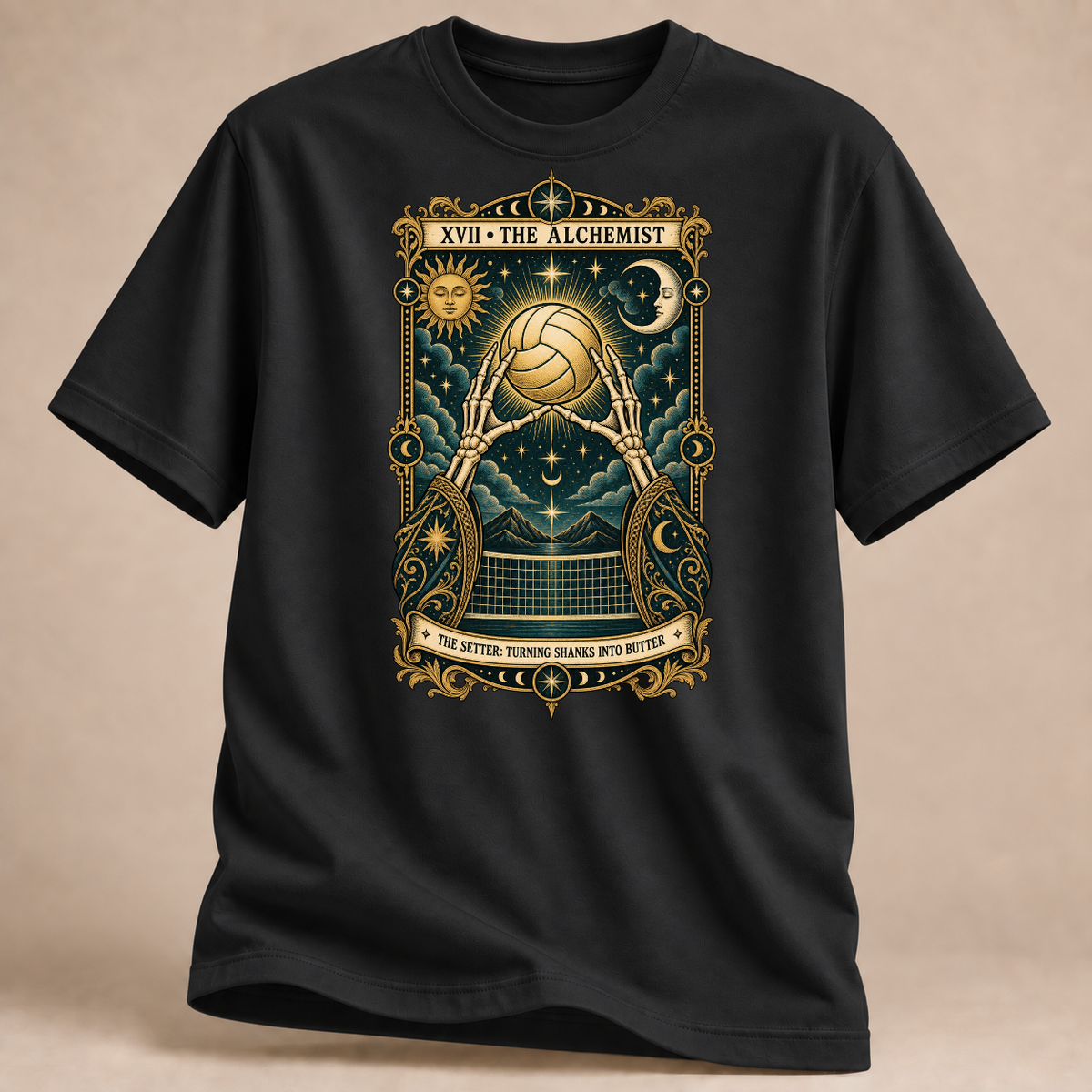RÜCKRAUM – Der Zuspiel-Alchemist T-Shirt – Schwarz