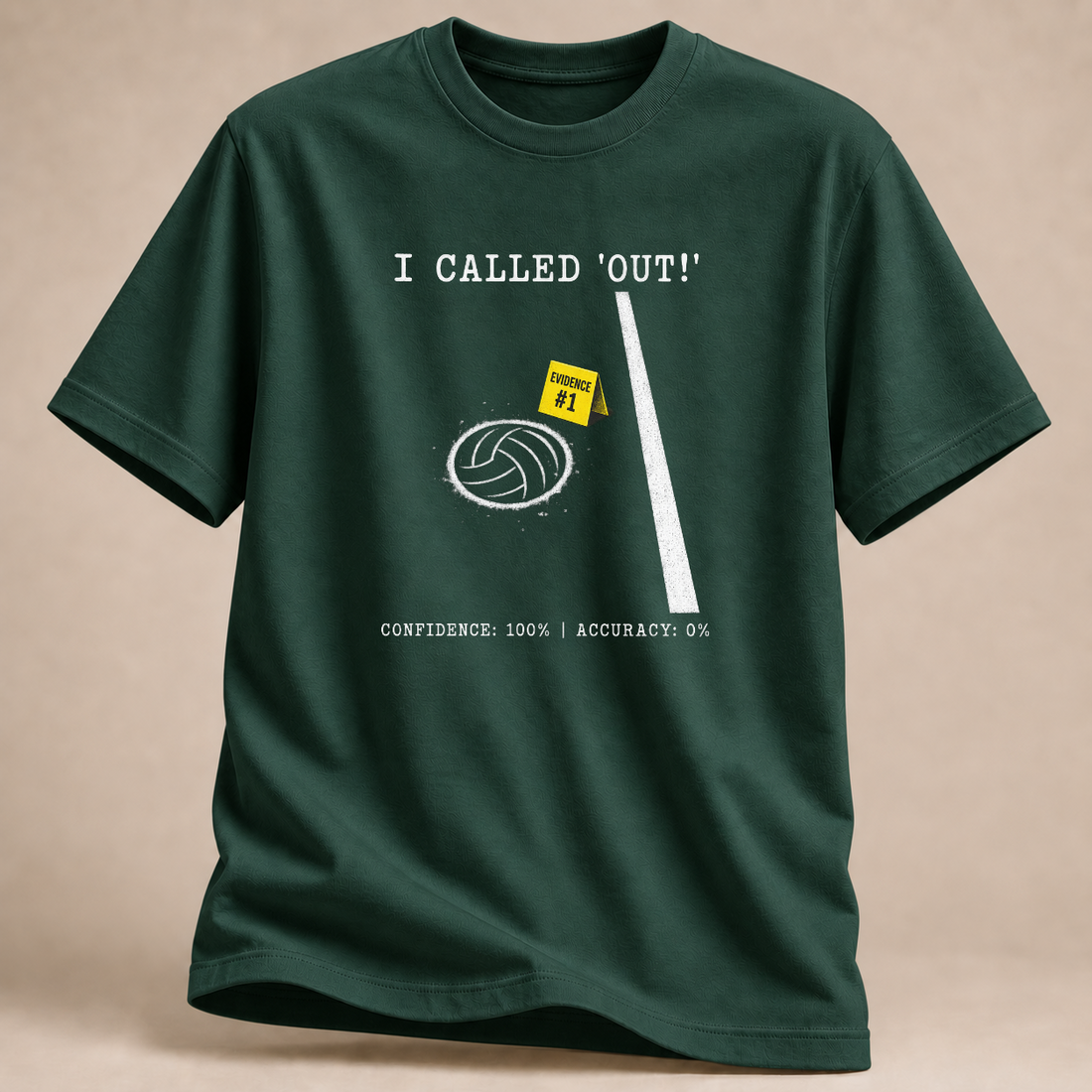 RÜCKRAUM – Ich habe Aus gerufen T-Shirt – Waldgrün