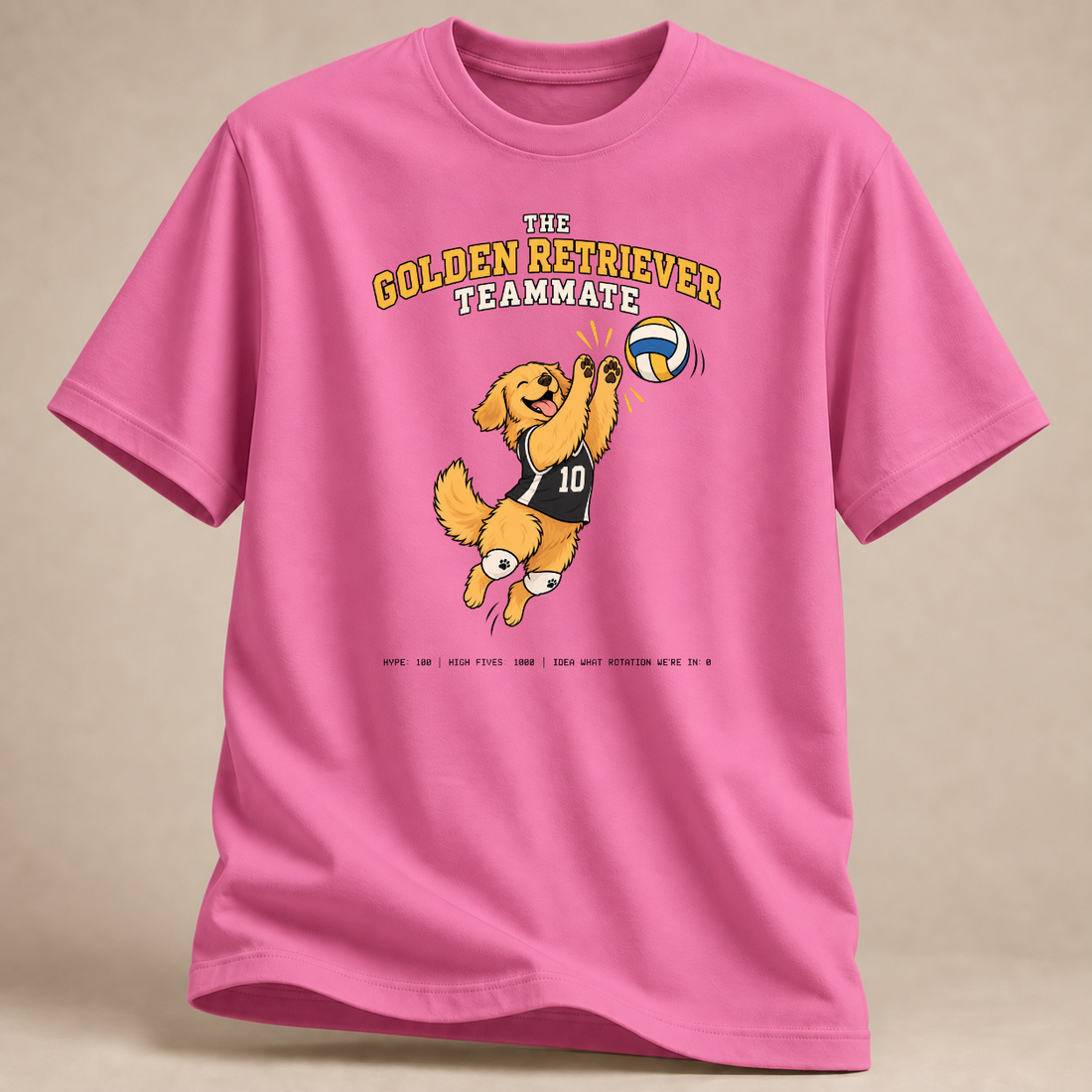 RÜCKRAUM – Golden Retriever Teammate T-Shirt – Azalee