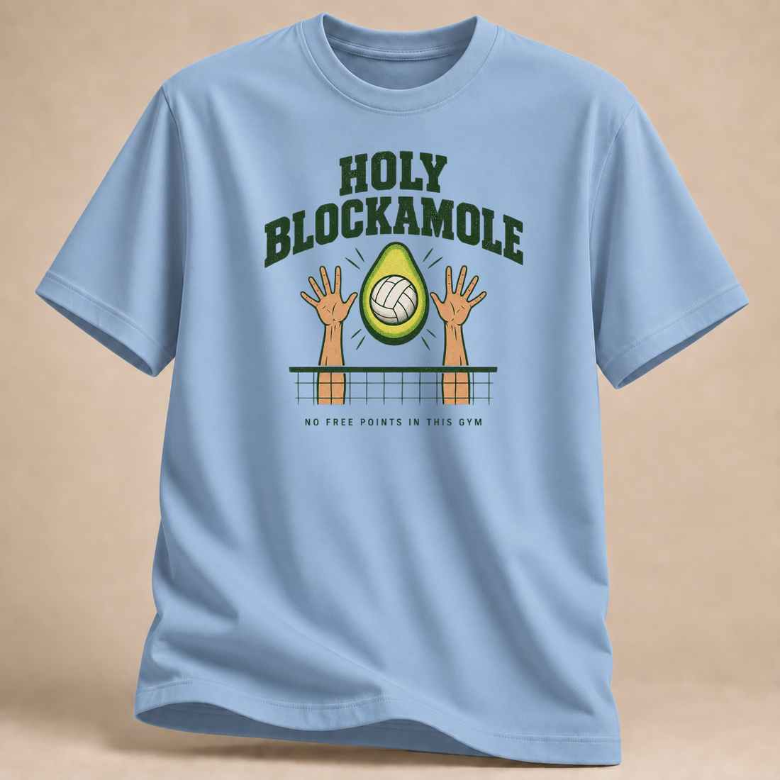 RÜCKRAUM – Holy Blockamole T-Shirt – Hellblau