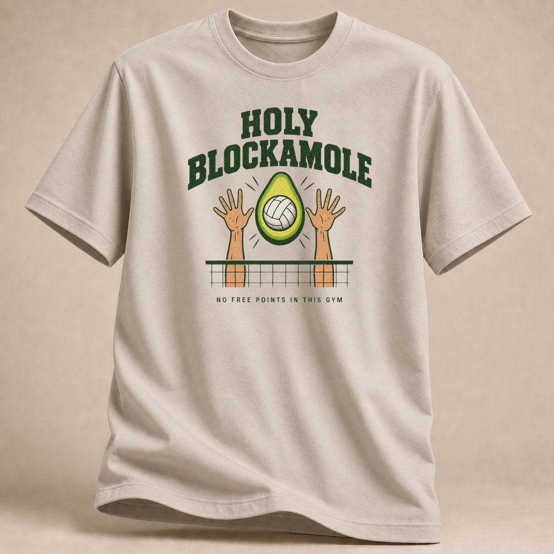RÜCKRAUM – Holy Blockamole T-Shirt – Sand