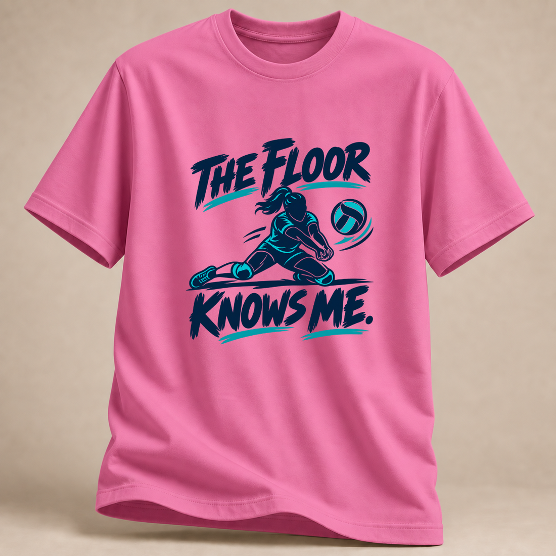 RÜCKRAUM – The Floor Knows Me T-Shirt – Azalee