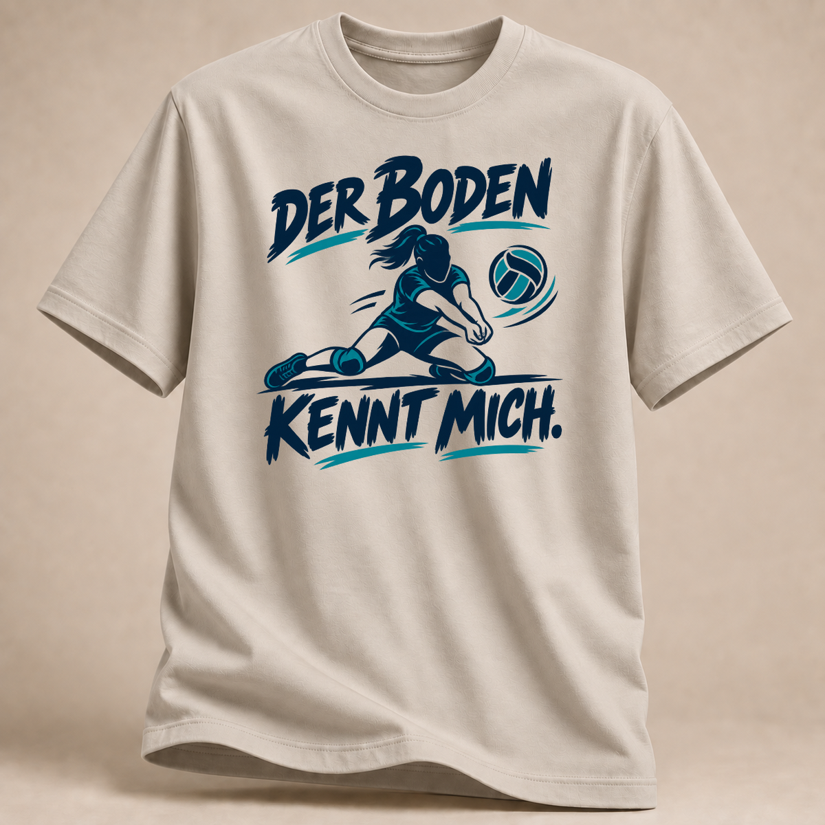 RÜCKRAUM – Der Boden kennt mich T-Shirt – Sand
