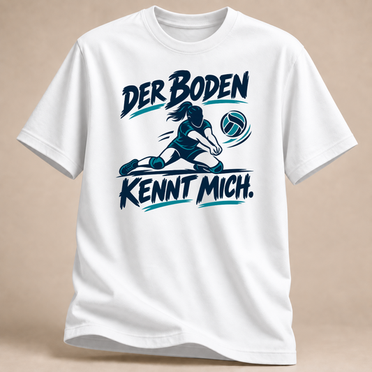 RÜCKRAUM – Der Boden kennt mich T-Shirt – Weiß
