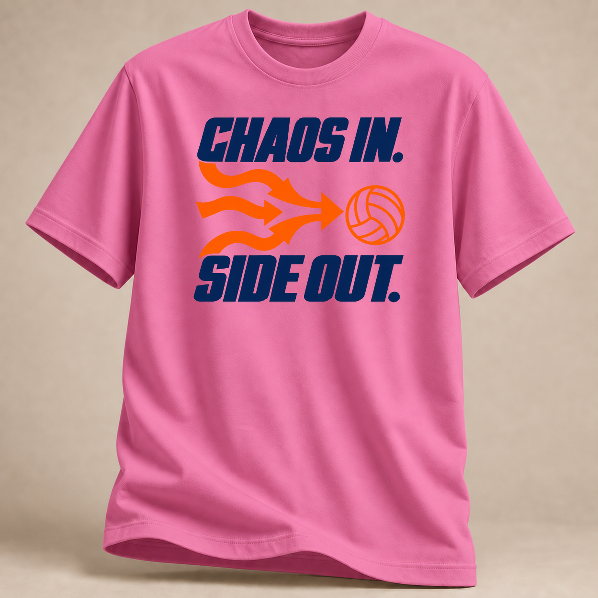 RÜCKRAUM – Chaos In Side Out Team T-Shirt – Azalee