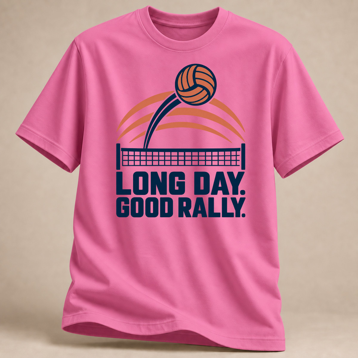 RÜCKRAUM – Long Day Good Rally T-Shirt – Azalee
