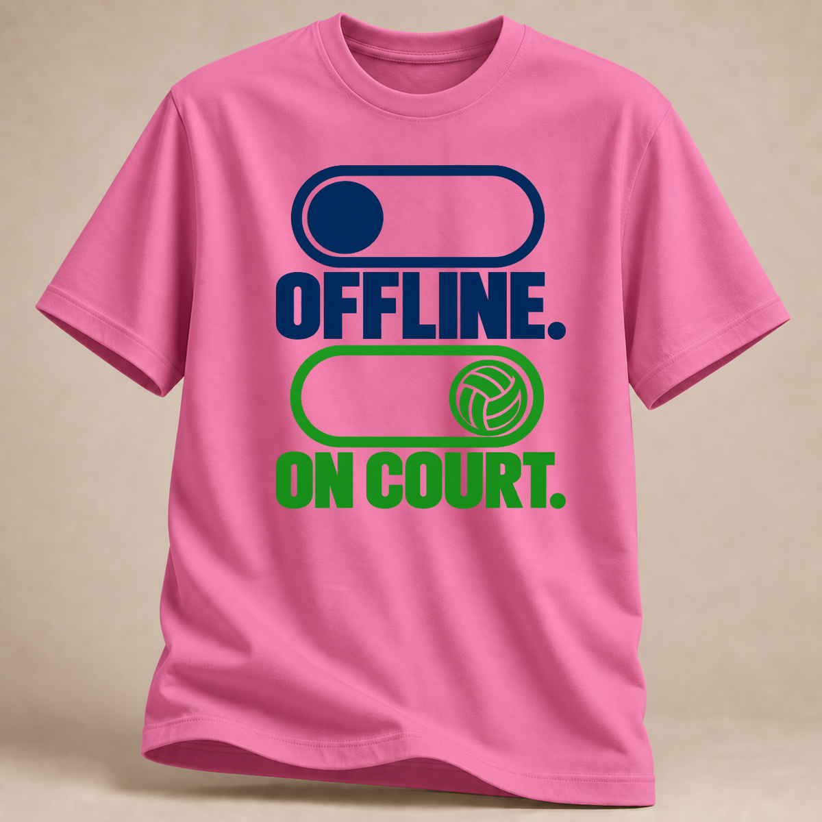 RÜCKRAUM – Offline On Court T-Shirt – Azalee