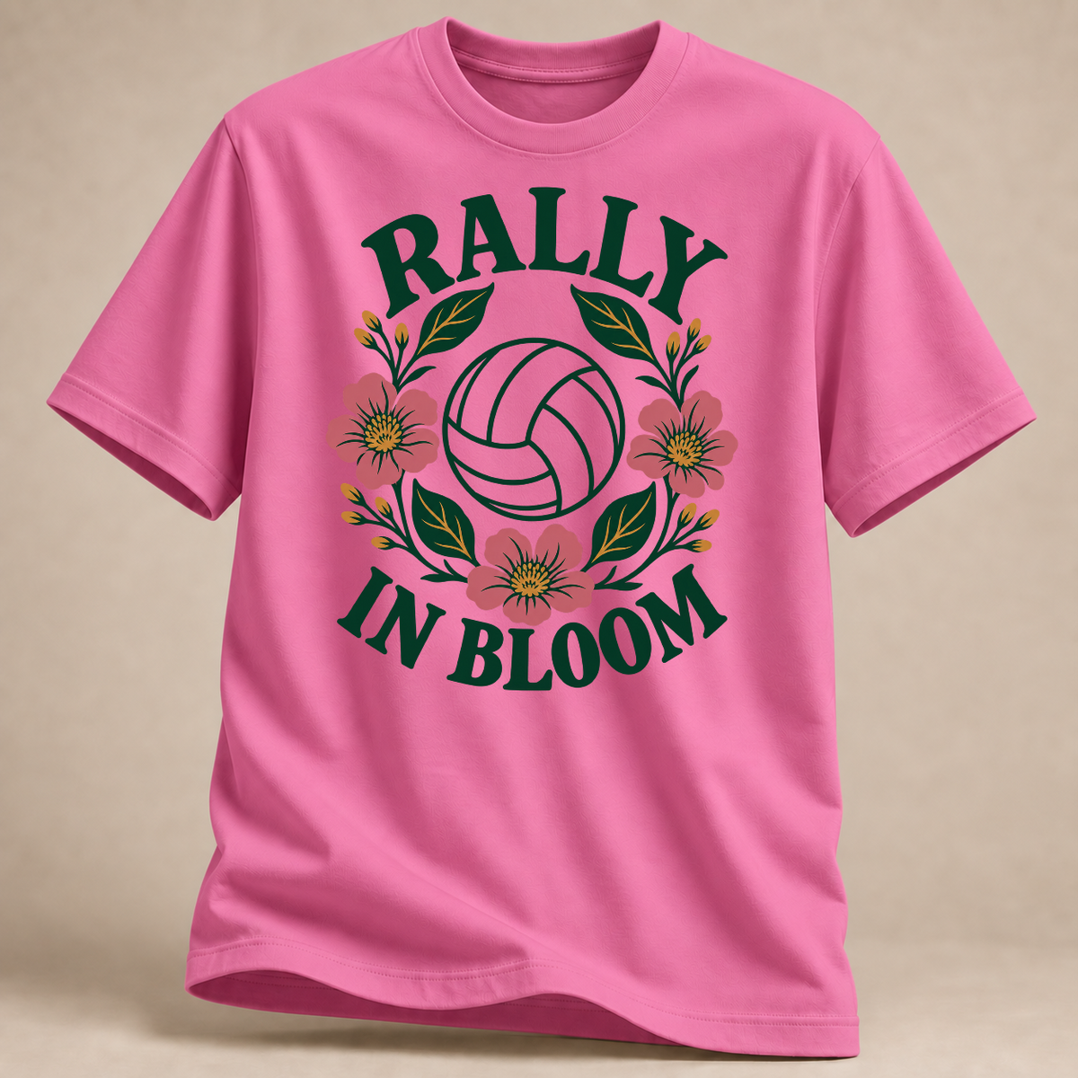 RÜCKRAUM – Rally In Bloom T-Shirt – Azalee