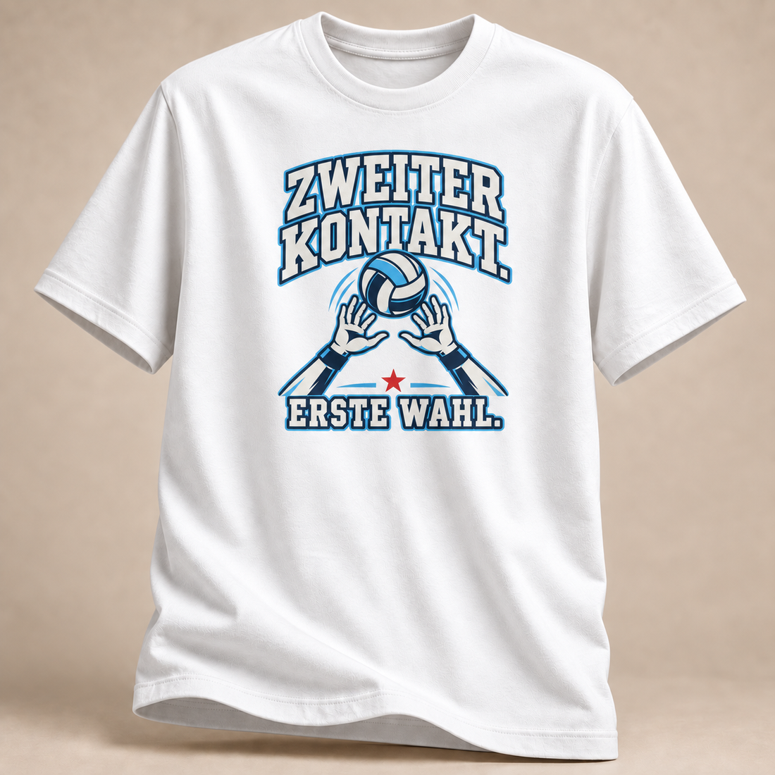 Zweiter Kontakt. Erste Wahl. T-Shirt