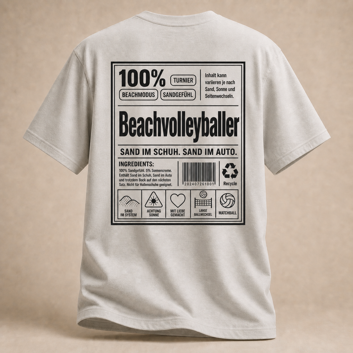Beachvolleyball How-to Shirt