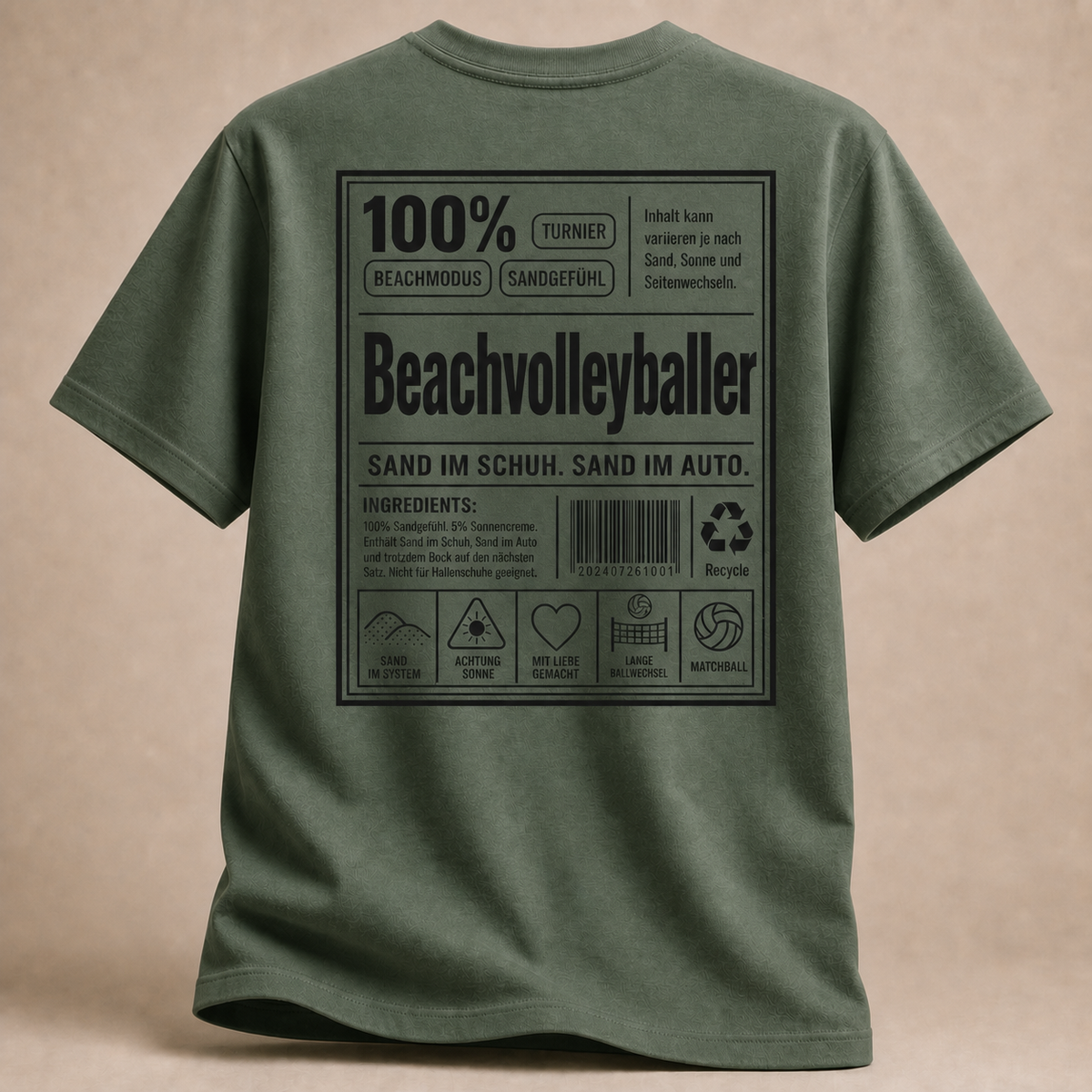 Beachvolleyball How-to Shirt