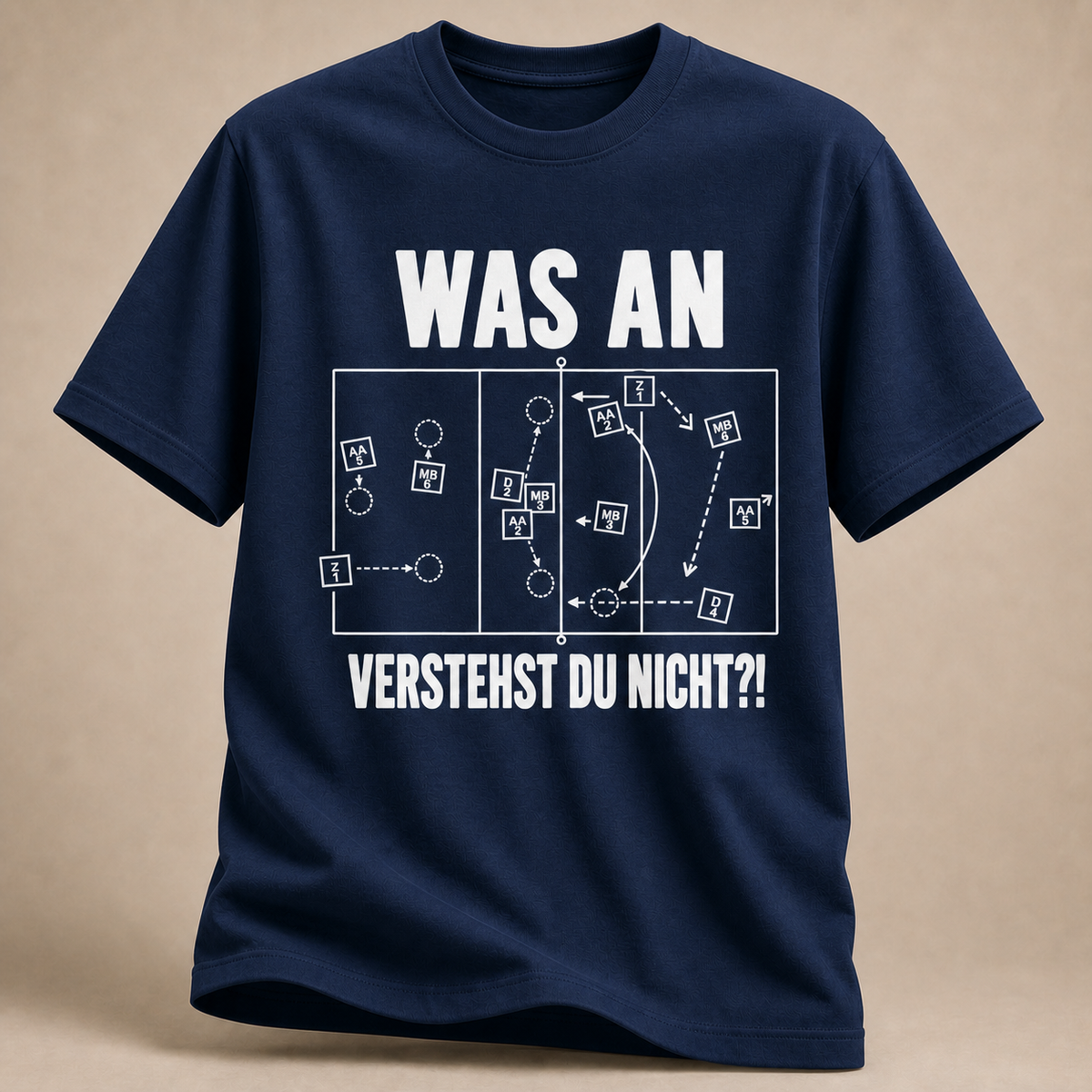 Was an? Verstehst du nicht?! – Volleyball T-Shirt