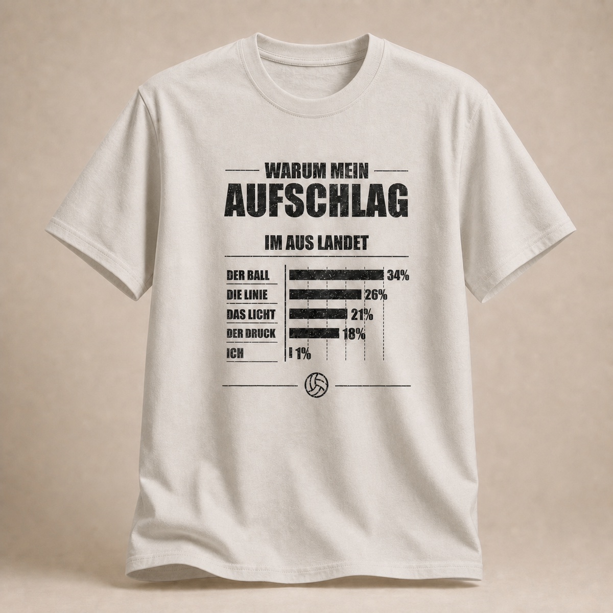 Aufschlag Volleyball T-Shirt