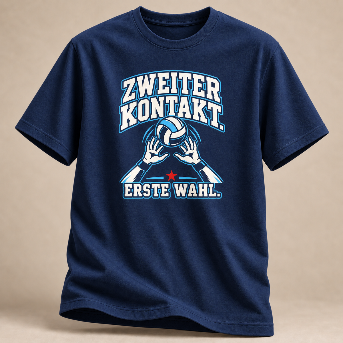 Zweiter Kontakt. Erste Wahl. T-Shirt