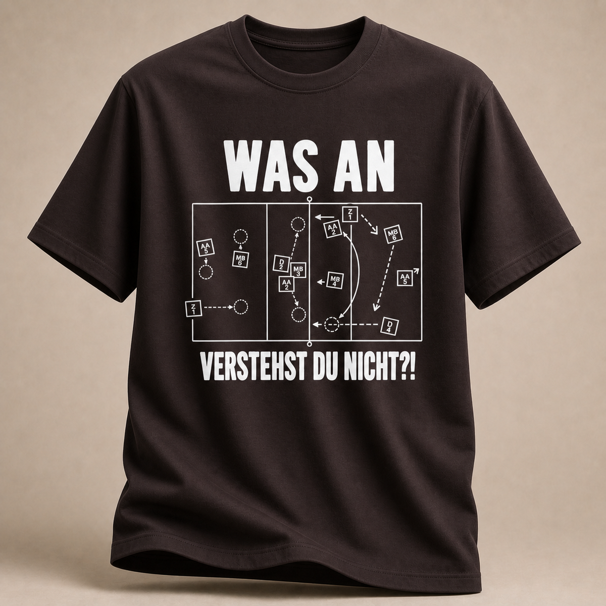 Was an? Verstehst du nicht?! – Volleyball T-Shirt