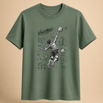Volleyball Stats T-Shirt