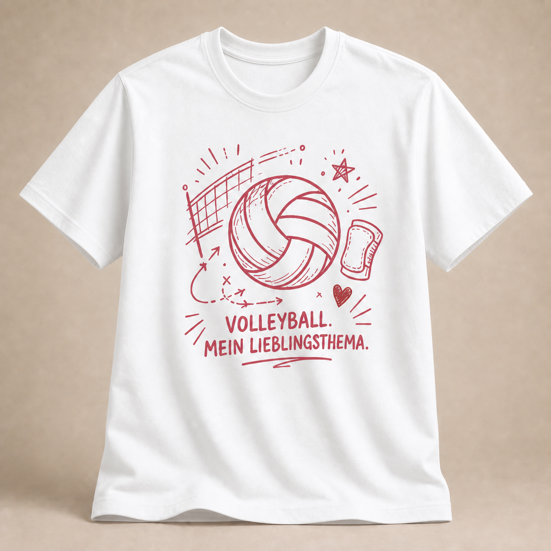 Volleyball. Mein Lieblingsthema. Shirt