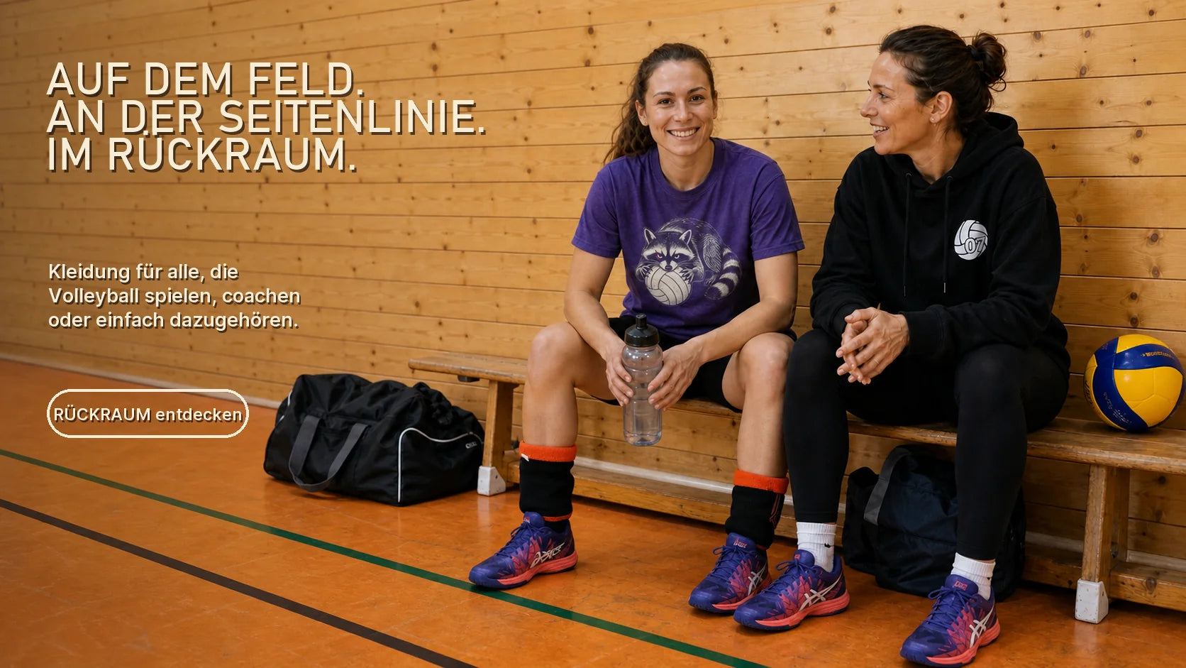Mehr baggern. Weniger ausreden. Volleyball-Style für Halle, Beach und alle, die jeden Ball noch holen.